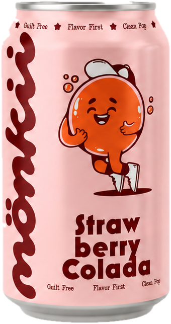 Strawberry Colada can